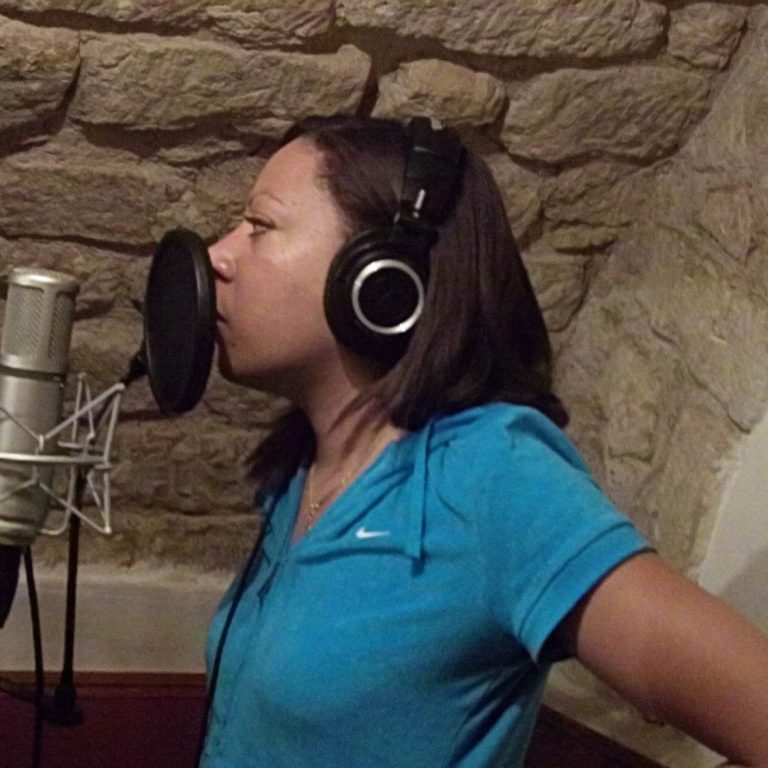 séance studio rap et musique de lorea padma